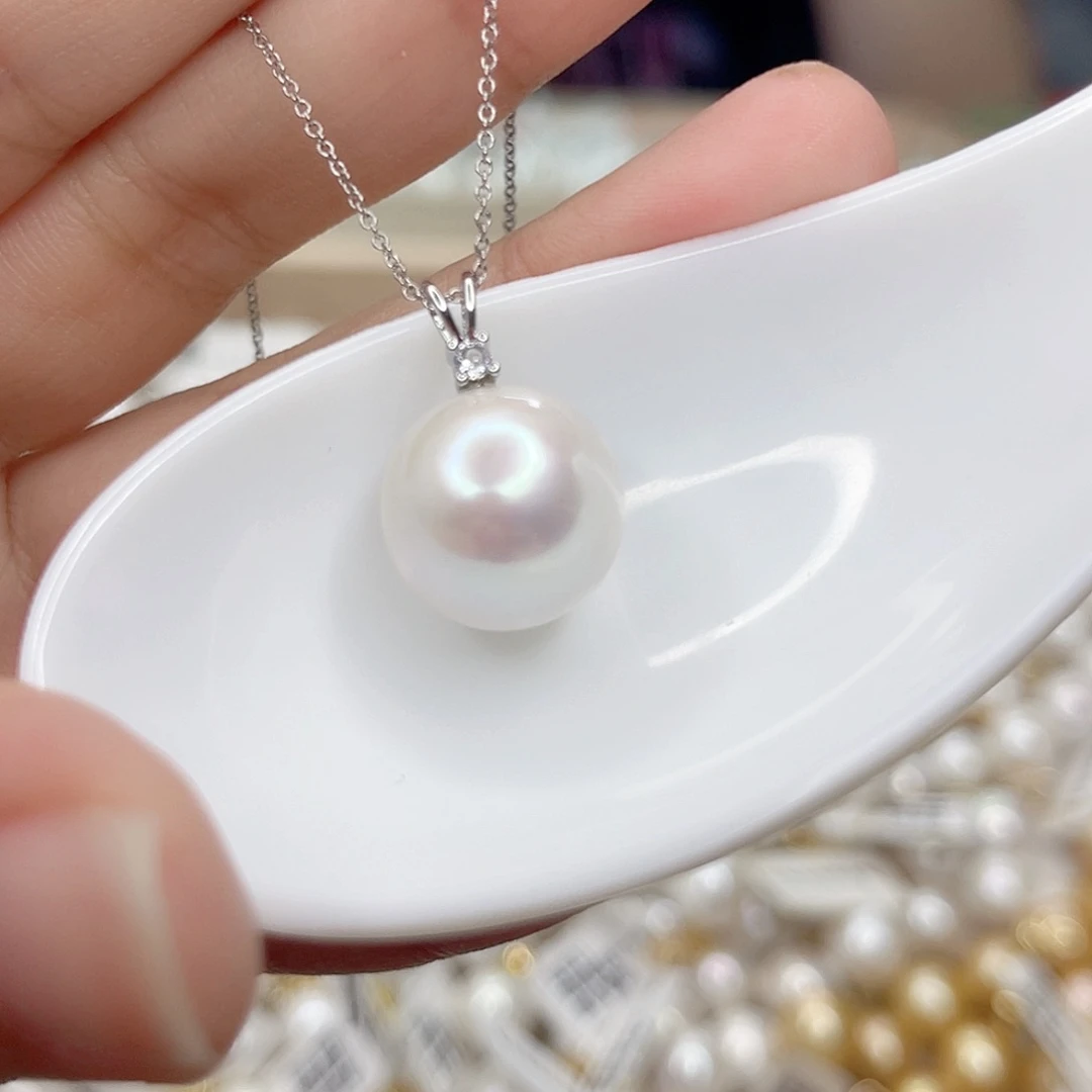 淡水珍珠合金吊坠(赠链)