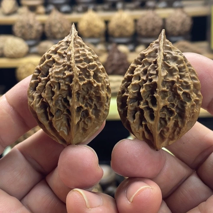 文玩核桃把件精品树叶21