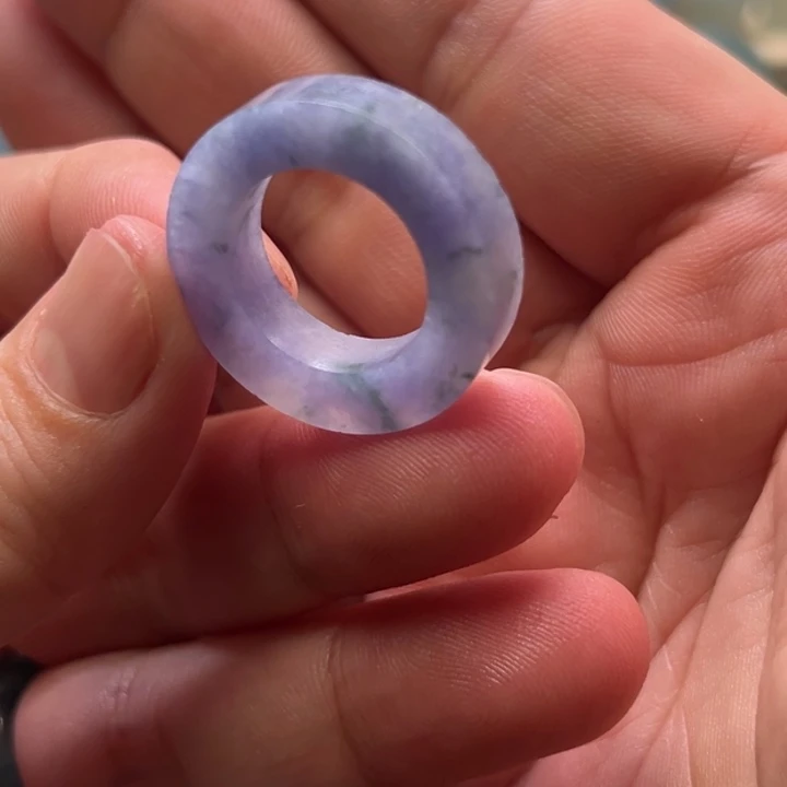 安***妈定制翡翠未镶嵌翡翠戒指