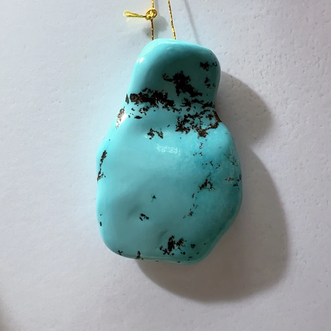 绿松石未镶嵌挂件