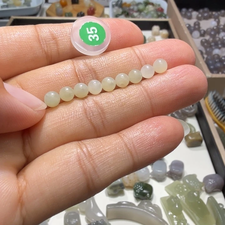 未镶嵌和田玉珠宝半成品卡5️⃣