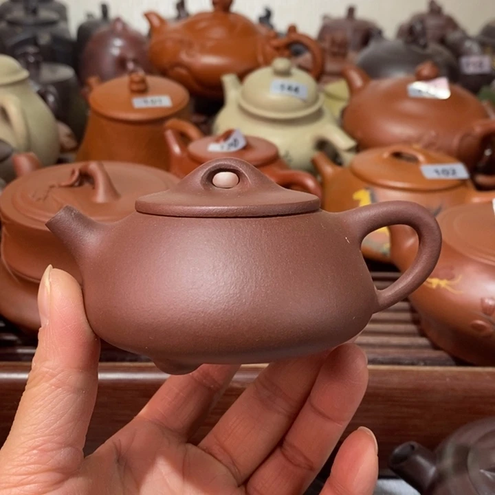 紫砂茶壶微瑕处理一把