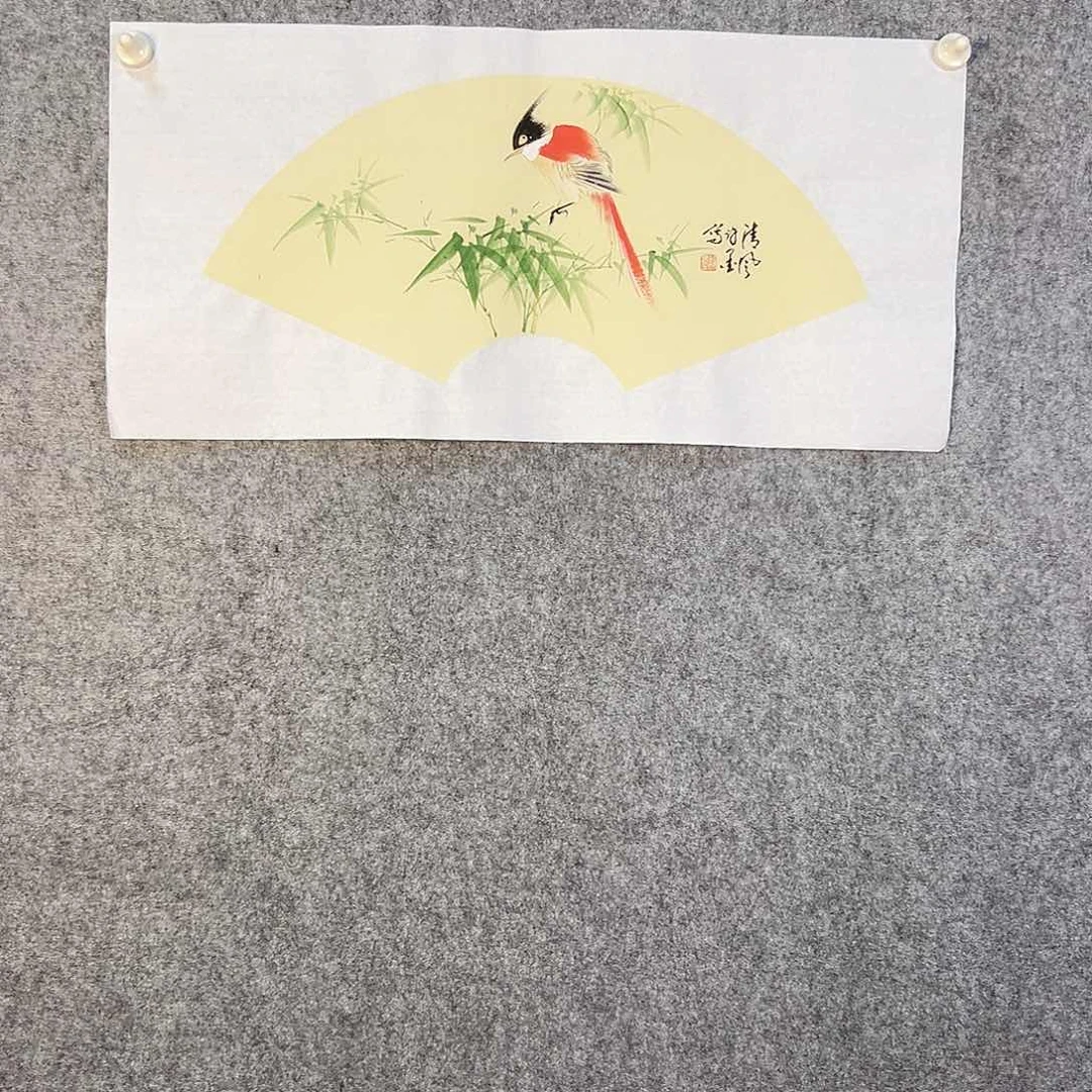 国画670 花鸟在此处飞翔也不太可能