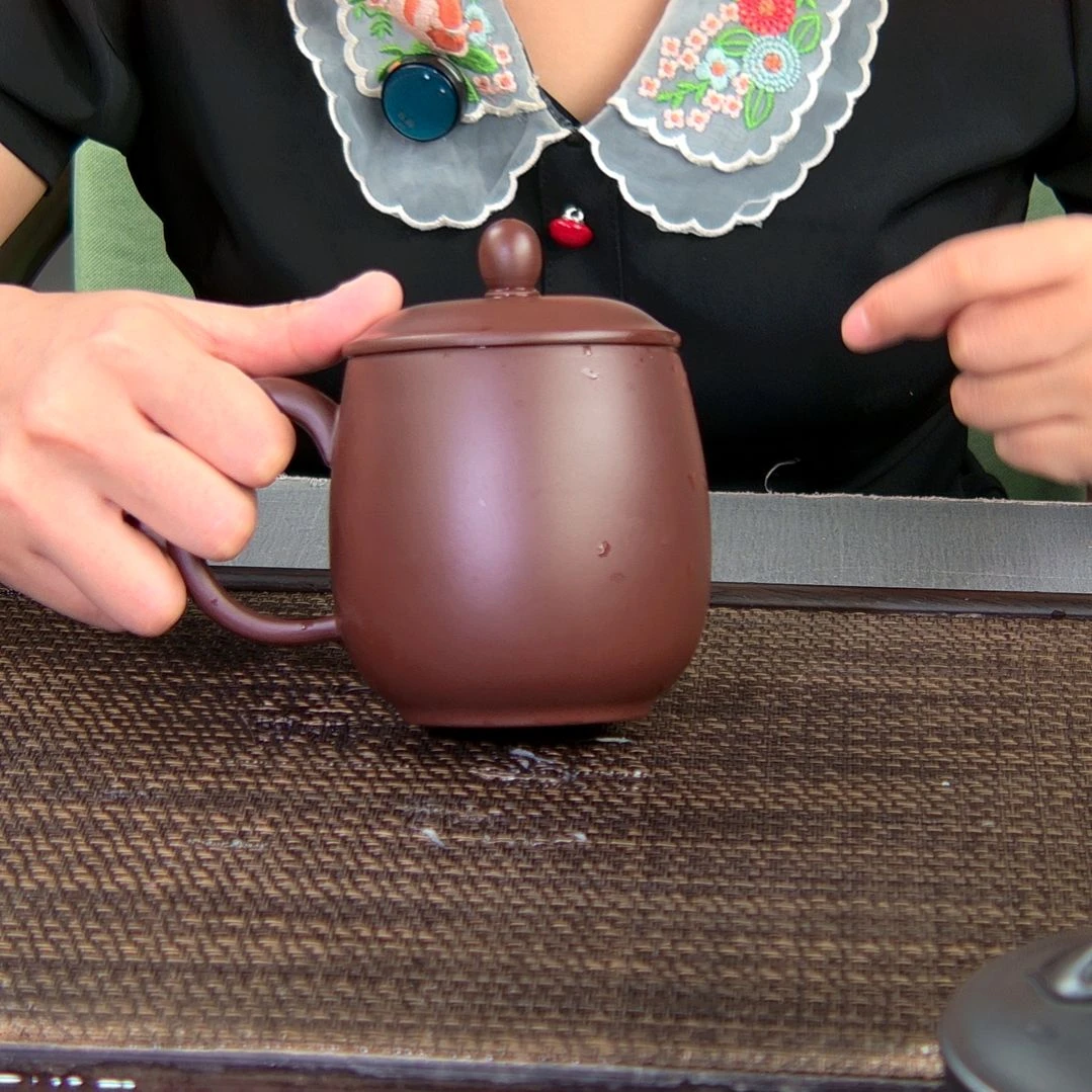 茶杯紫砂高货放漏