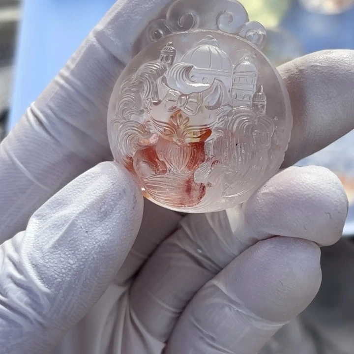 没***皮颈饰未镶嵌水晶随机发