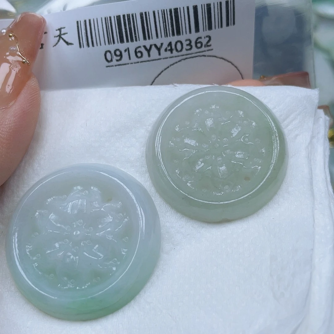 吊坠(不含链)未镶嵌翡翠静*下