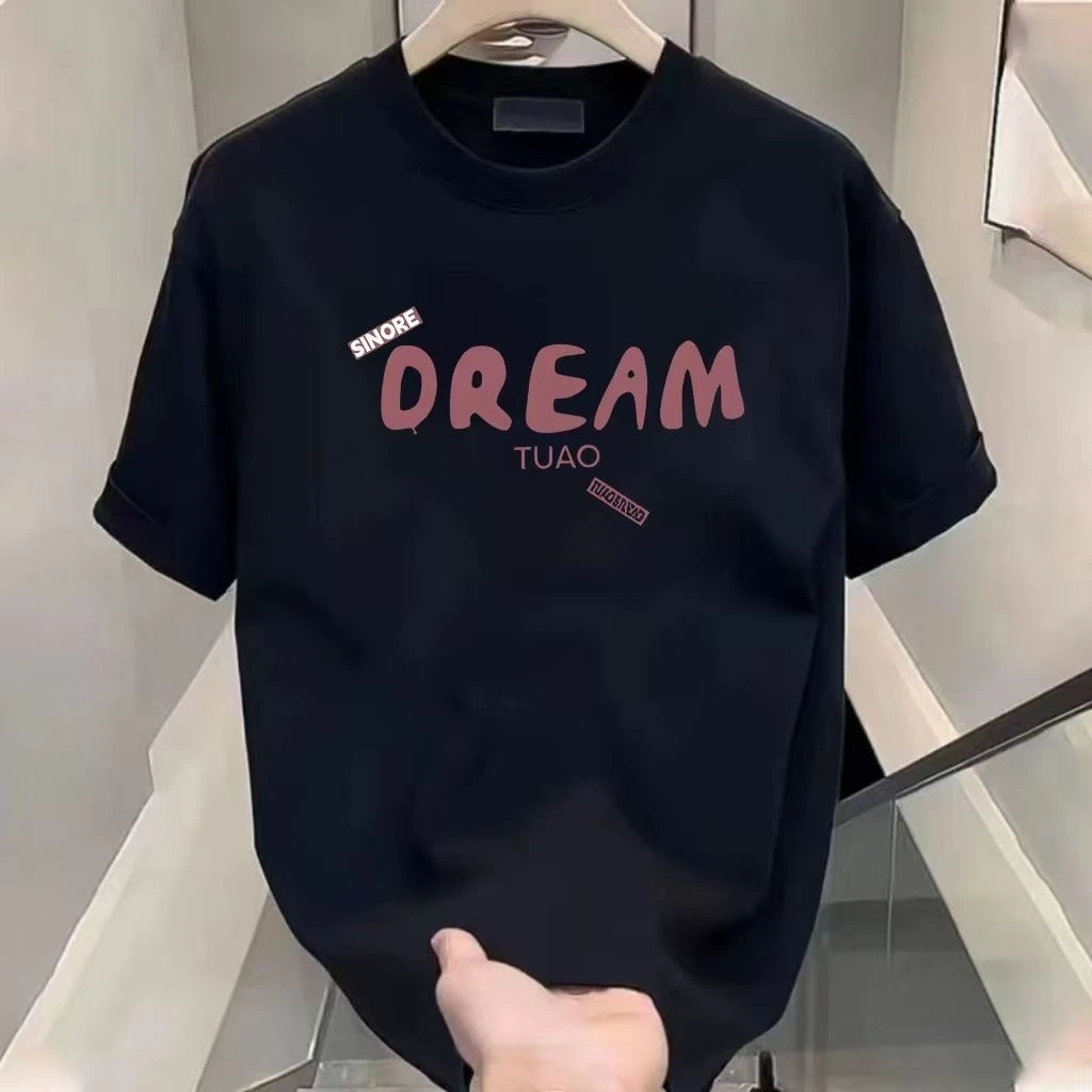 雅鹿男装爆款夏季男士潮流夏天短袖圆领运动t恤宽松韩版半袖短袖