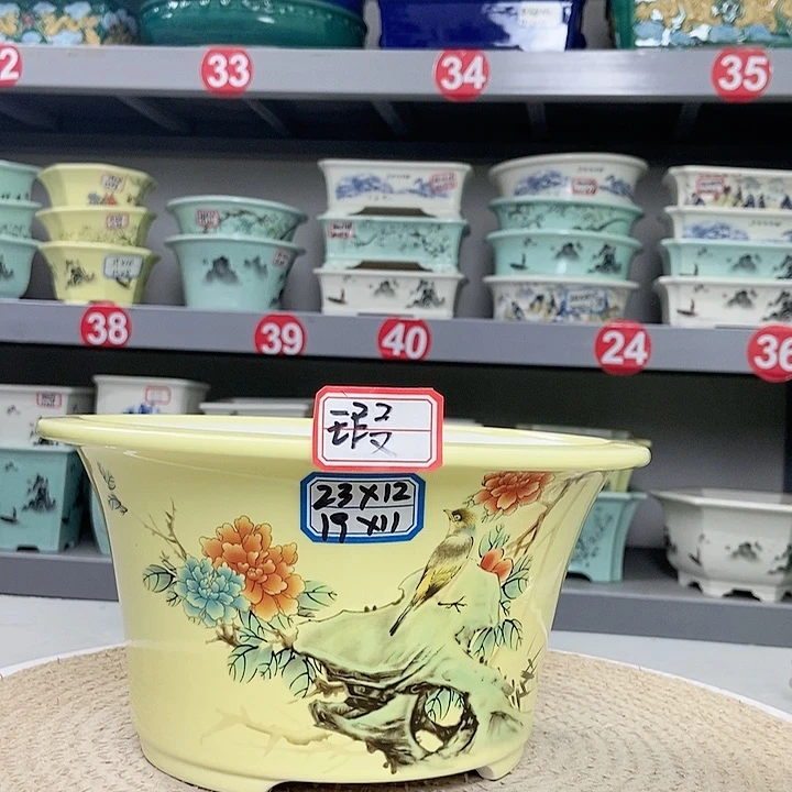 紫砂花瓶紫砂花盆