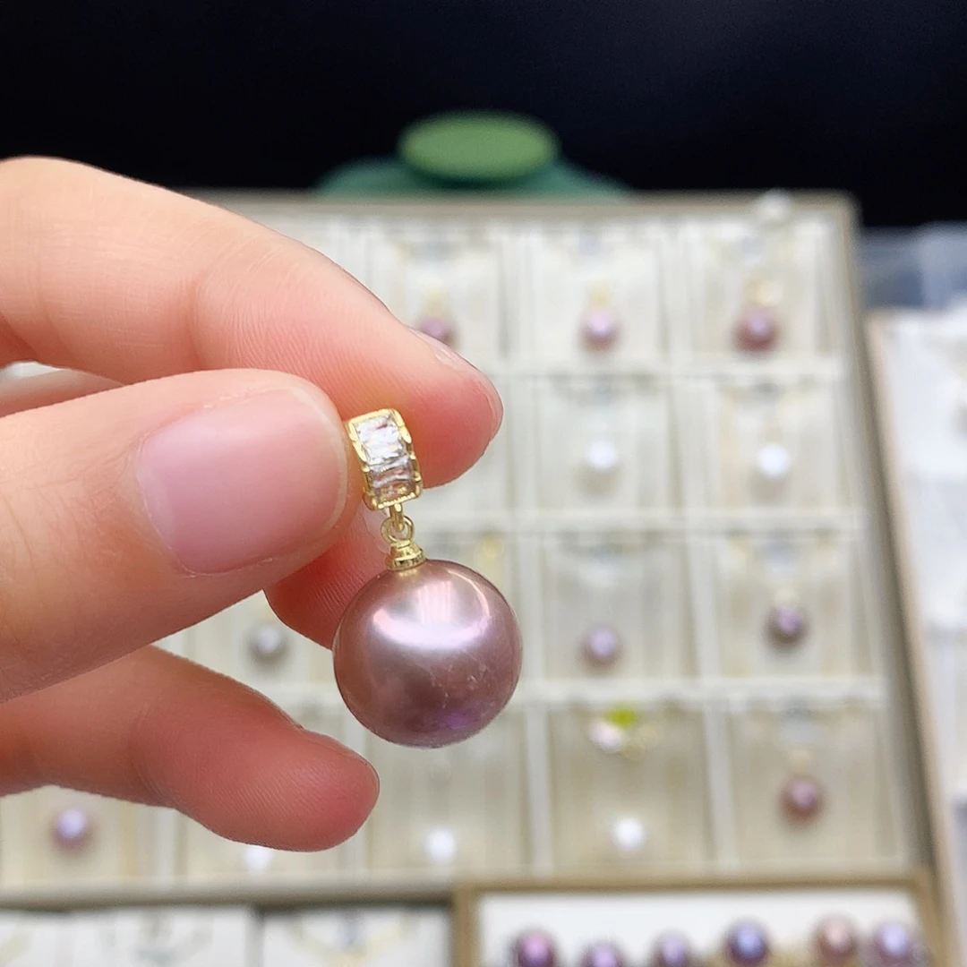 淡水珍珠颈饰合金