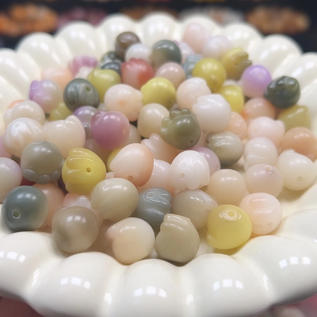 手串菩提根/象牙果卡12多宝猫爪40颗