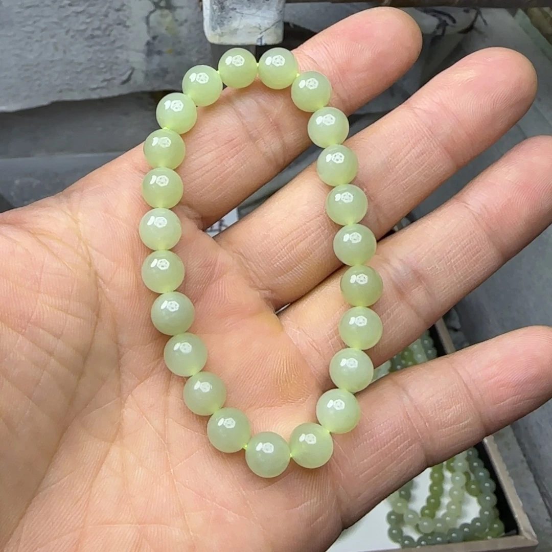 颈饰未镶嵌和田玉且末货头8