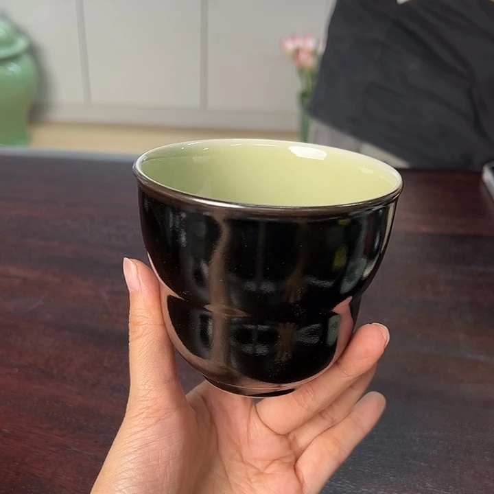 龙泉云间青瓷小米茶器