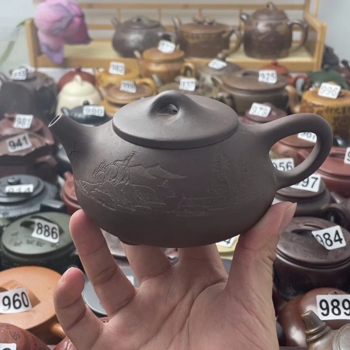 茶壶紫砂紫砂微瑕