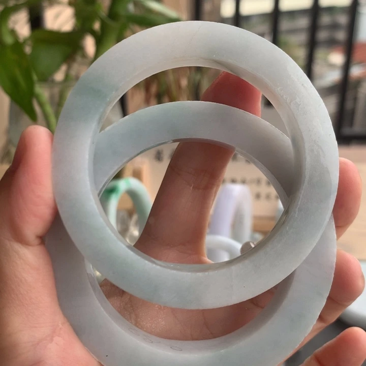 定制翡翠未镶嵌手镯52-60