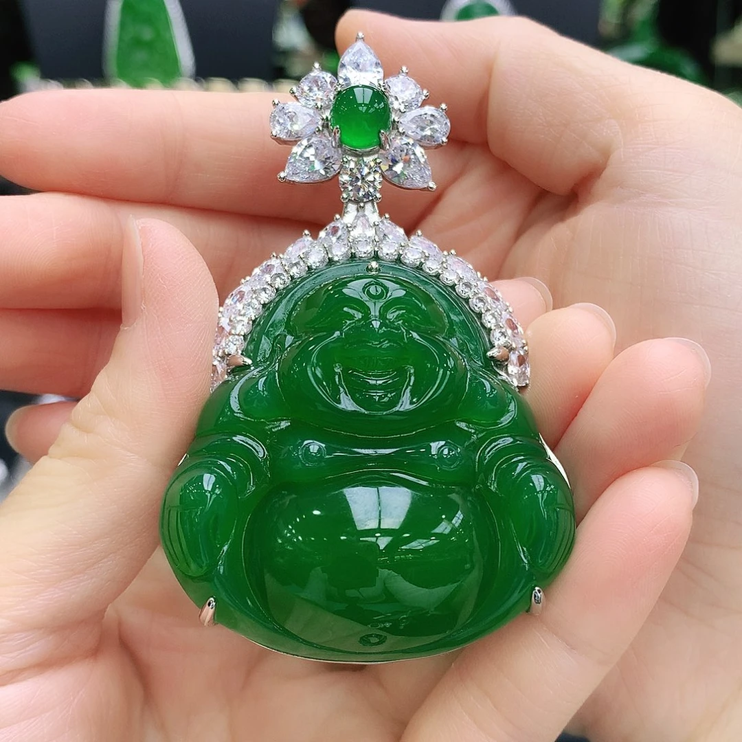 玛瑙/玉髓吊坠银S925镶嵌