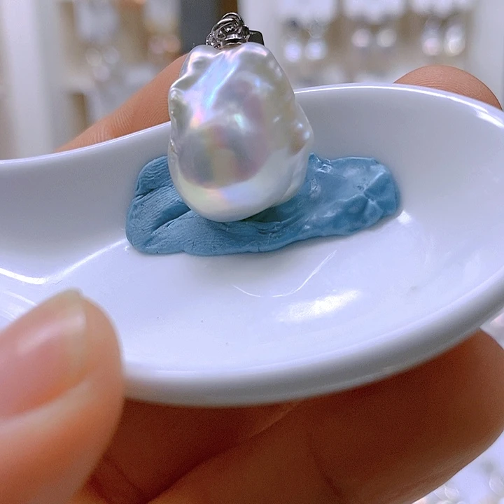 淡水珍珠颈饰合金