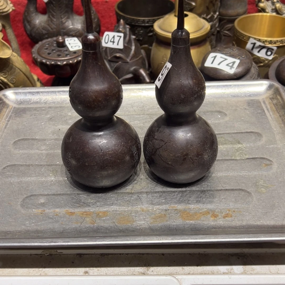 黄铜摆件，文房摆件