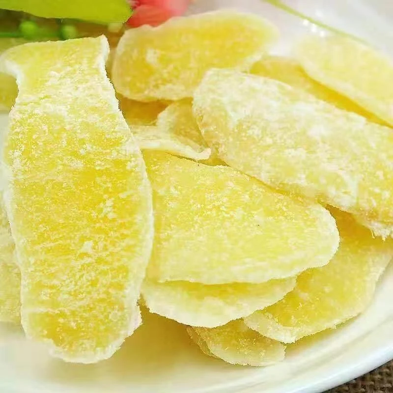 黄姜片即食干姜片姜糖姜片干老姜味甜姜糖片休闲零食250袋装