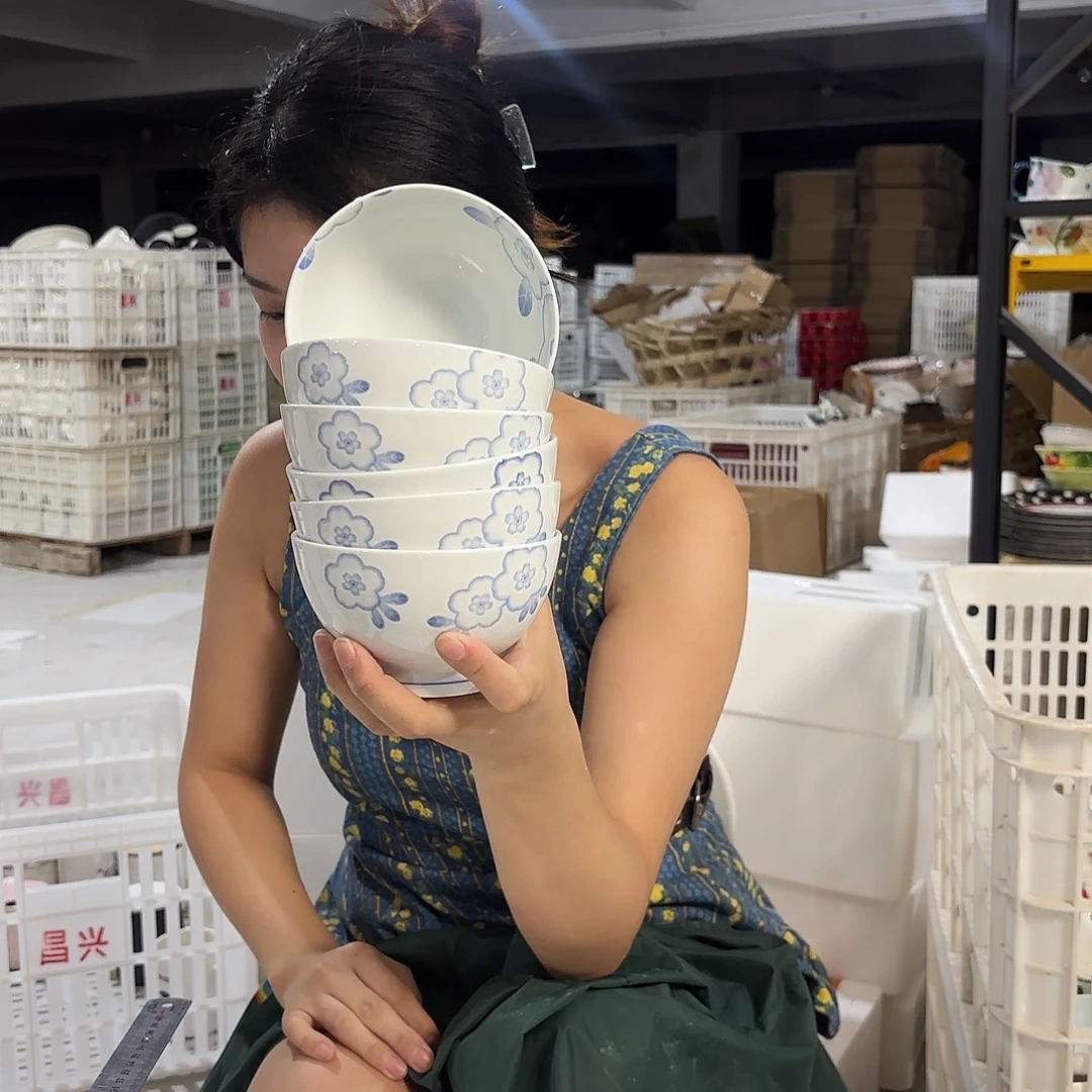 瓷微瑕陶瓷餐具釉下彩