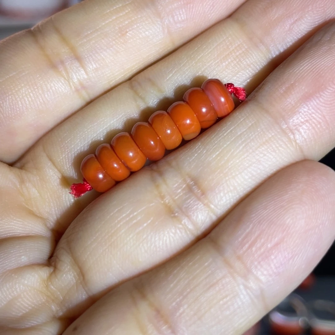 南红玛瑙未镶嵌珠宝奇石隔片配饰尺寸6+