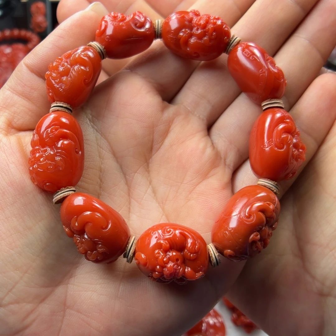 飞***扬南红玛瑙未镶嵌手串