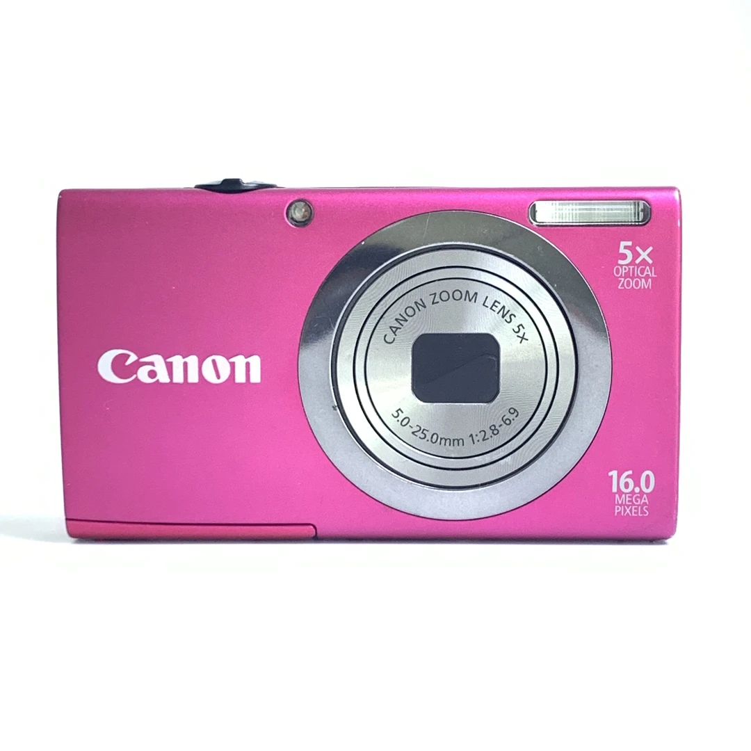 95新 Canon/佳能 A2300 粉 1600万像素 5倍光学变焦