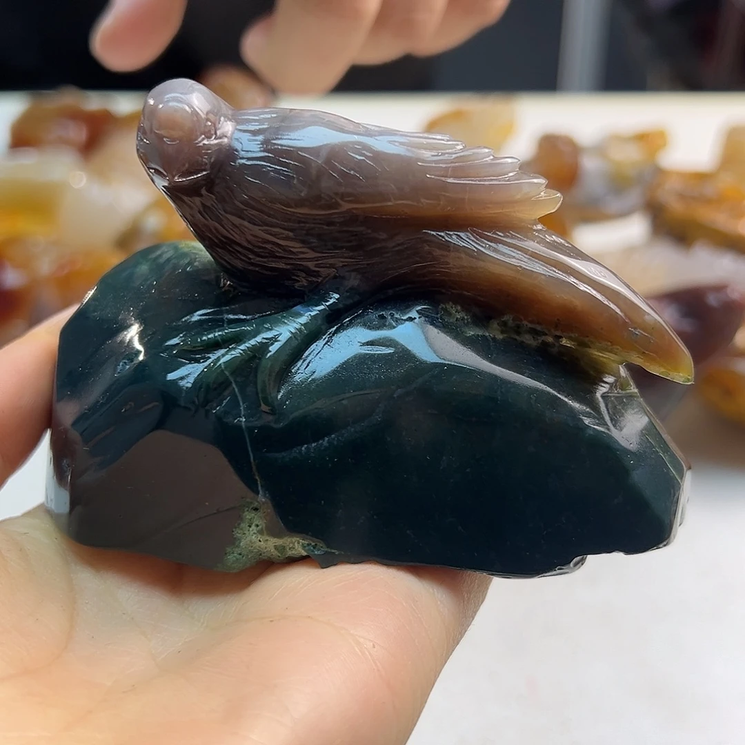 玛瑙/玉髓合金颈饰
