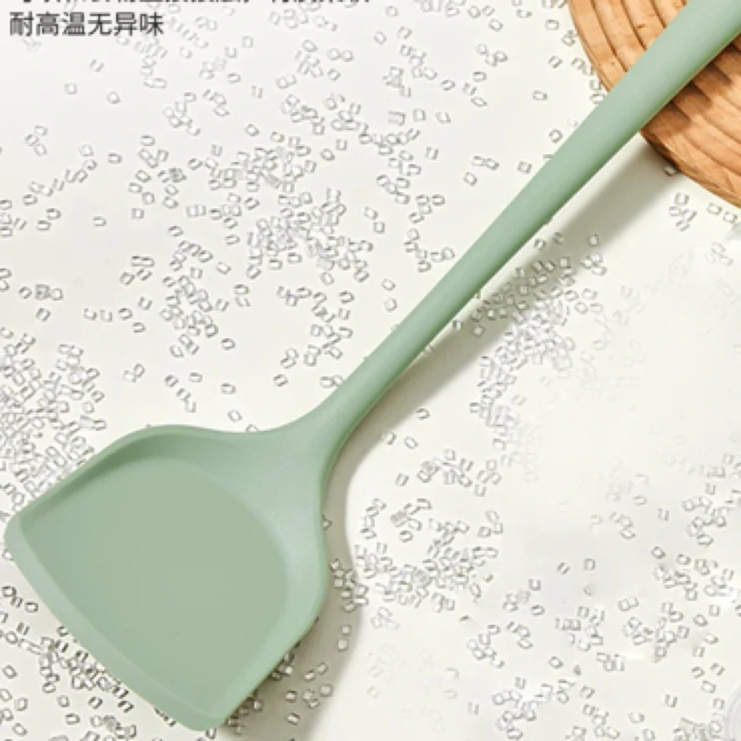 不粘锅家用加长炒菜铲子硅胶铲