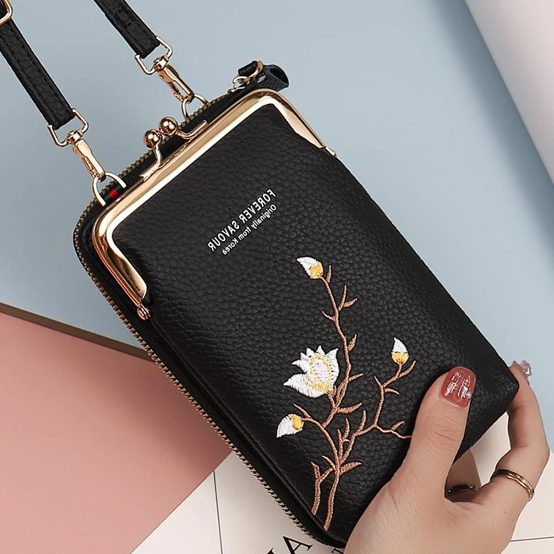 手机包女斜挎洋气时尚小包包女士手机包2025新款潮钱包手机包两用