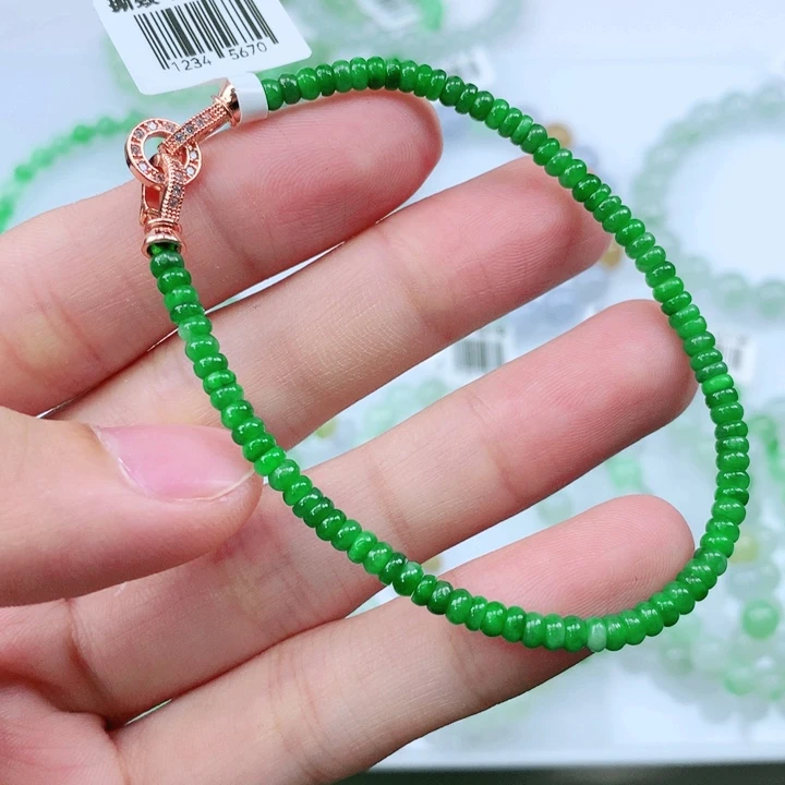 未镶嵌手链翡翠翡翠