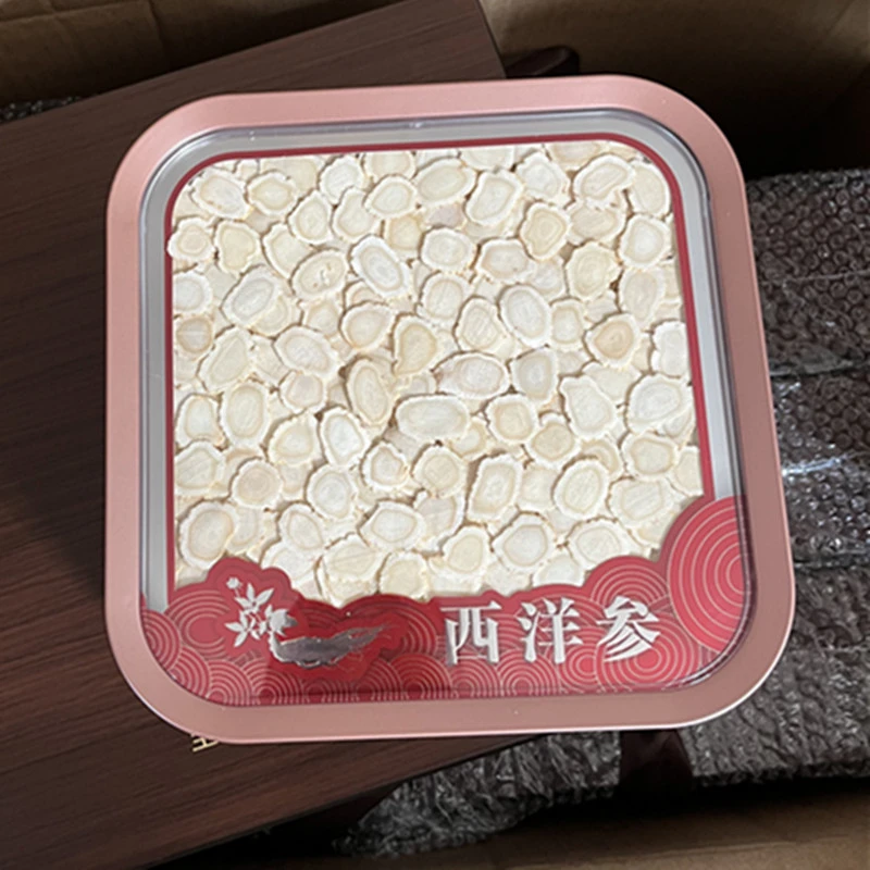 西洋参大片200-500克西洋参片花旗参片年货送礼佳品