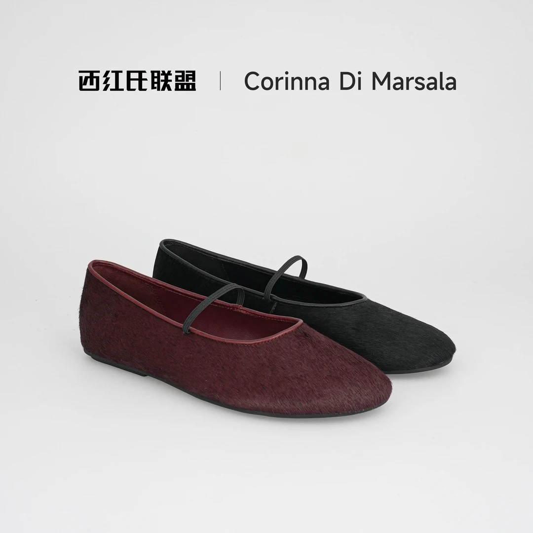 【小马＆大壮】【西红氏联盟】复古软底平跟玛丽珍鞋跟高2cm半码拍大