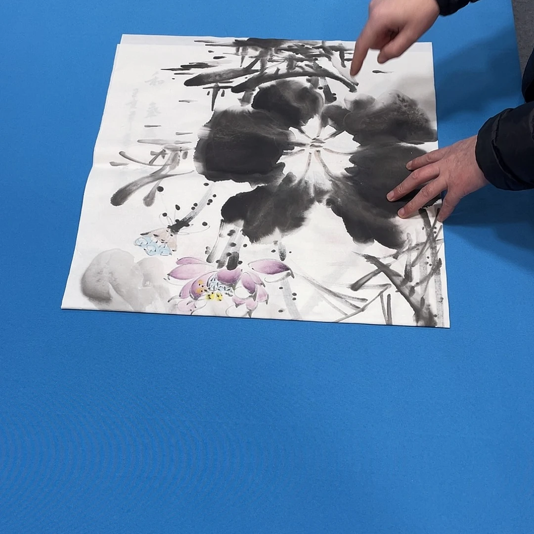 国画今天上午国画作品展示