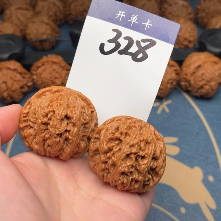 文玩核桃吊坠粗筋 42精修 328