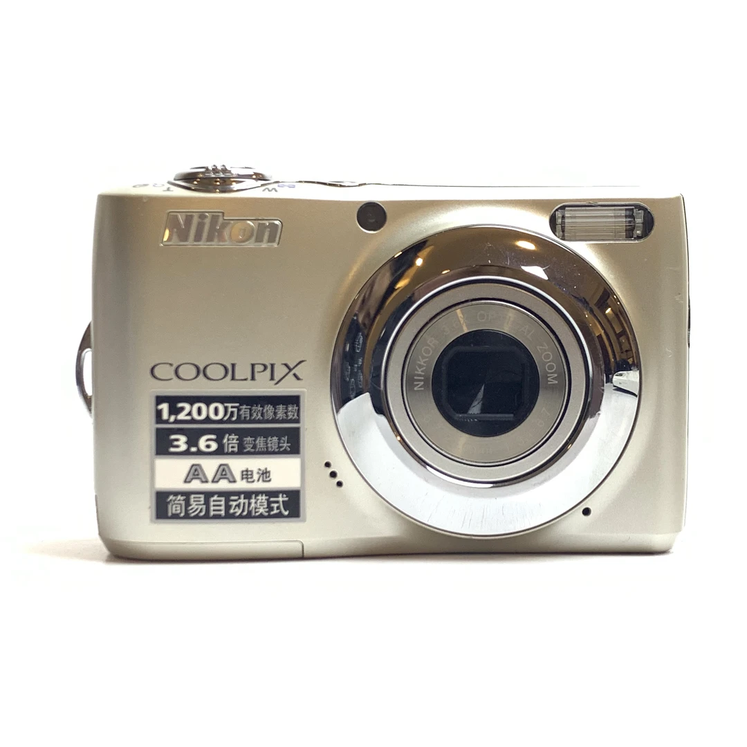 95新 Nikon/尼康 L22银色1200W像素5倍光变冷白皮奶油肌