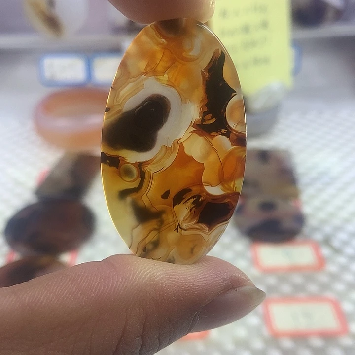 玛瑙/玉髓未镶嵌颈饰