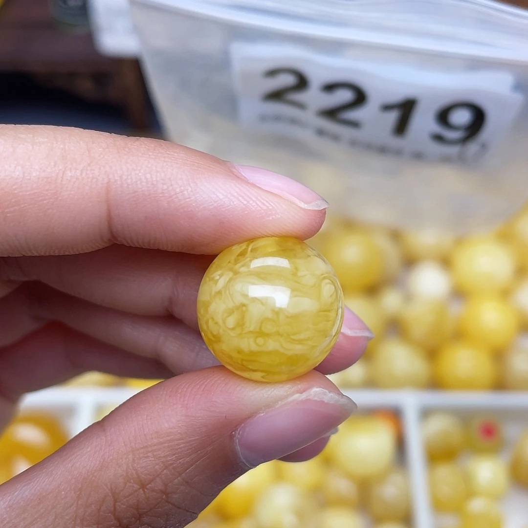 蜜蜡未镶嵌珠宝奇石粉16