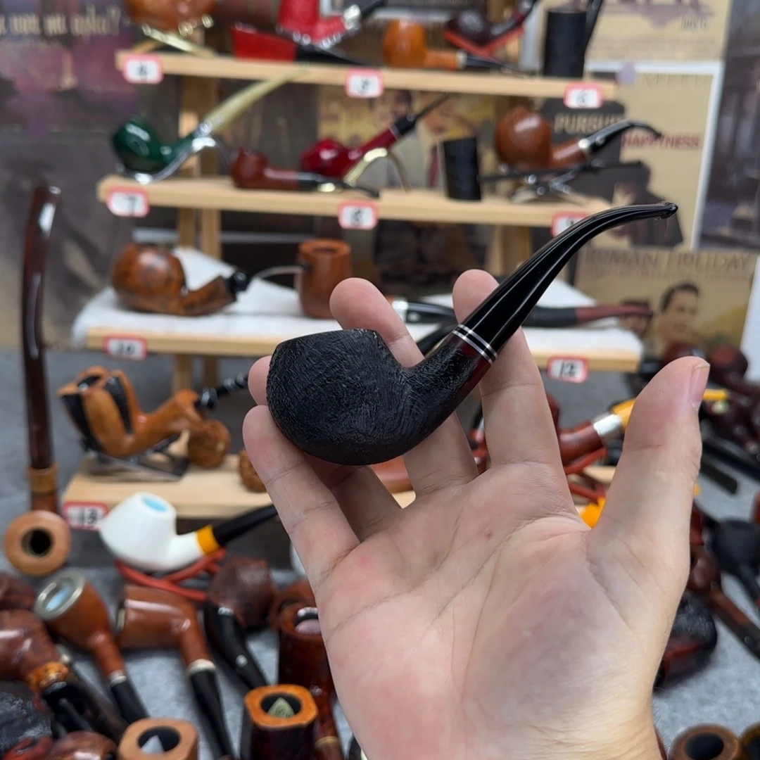 经典石楠木弯式小撞球