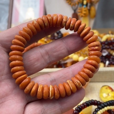 手串琥珀未镶嵌手串