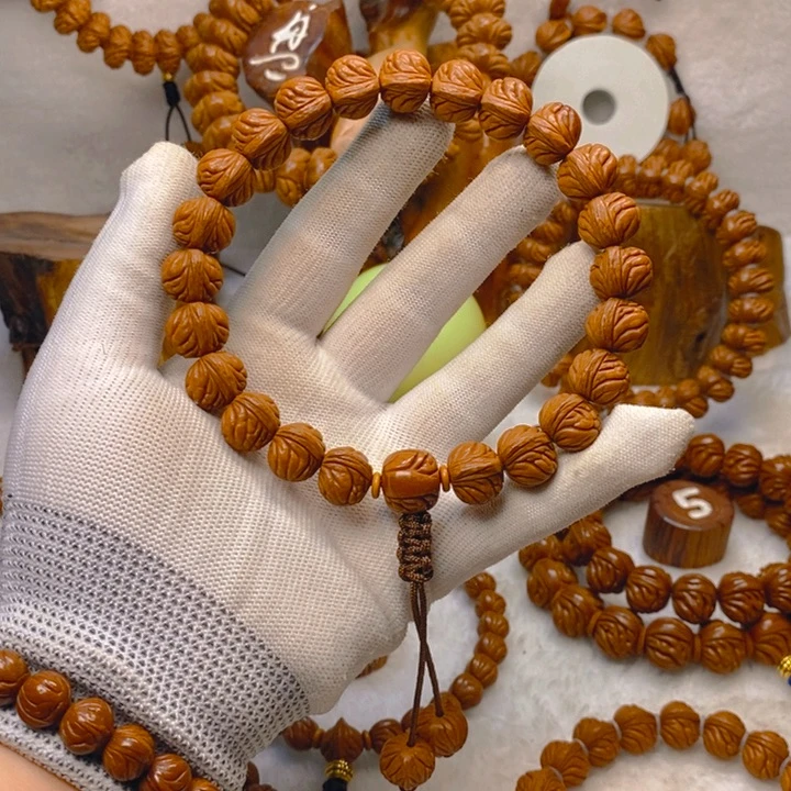 桃核吊坠火麒麟手持