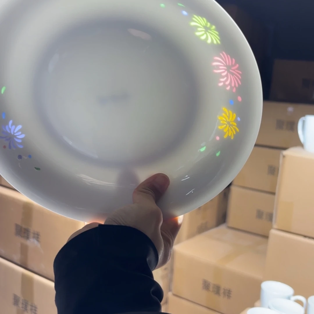 碗瓷景德镇陶瓷两只微瑕