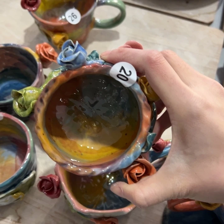 盘懿树日式手捏餐具茶具