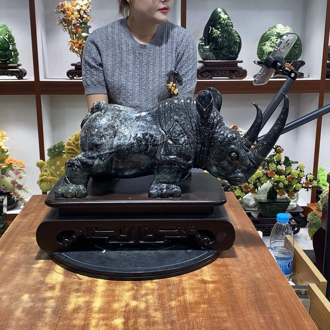亿***店玉山水摆件 玄关摆件
