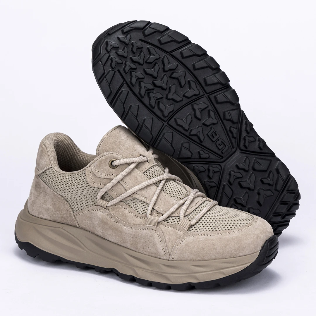 LBEL2025男士徒步休闲鞋低帮软底徒步慢跑鞋透气运动鞋轻便夏季