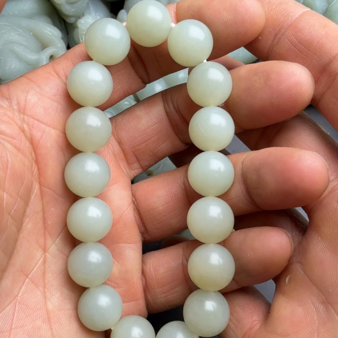 和田玉手链未镶嵌