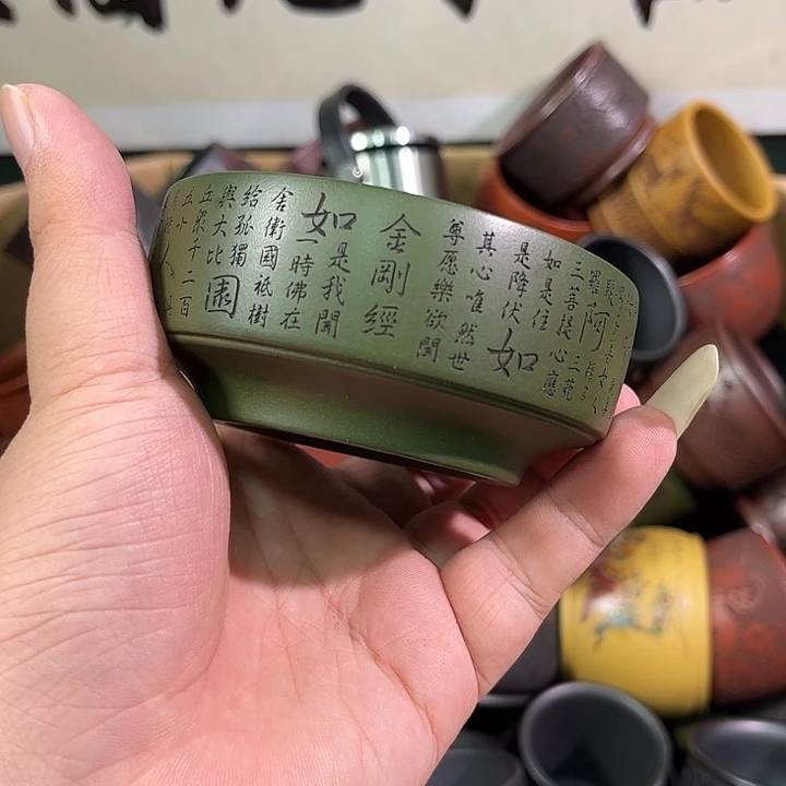 茶杯紫砂全手工紫砂主人杯