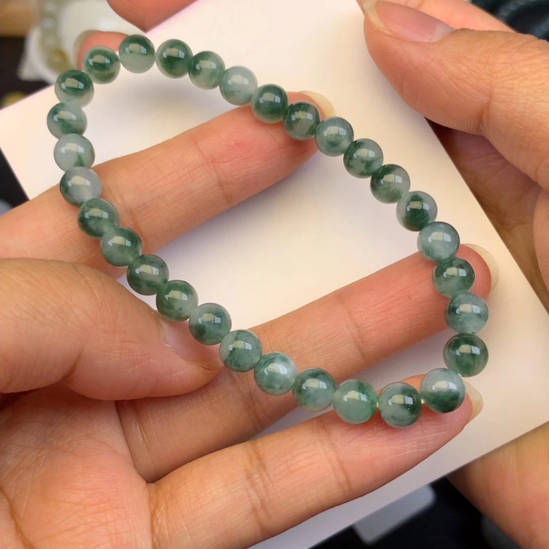 翡翠未镶嵌颈饰天然缅甸翡翠A货卡6.2