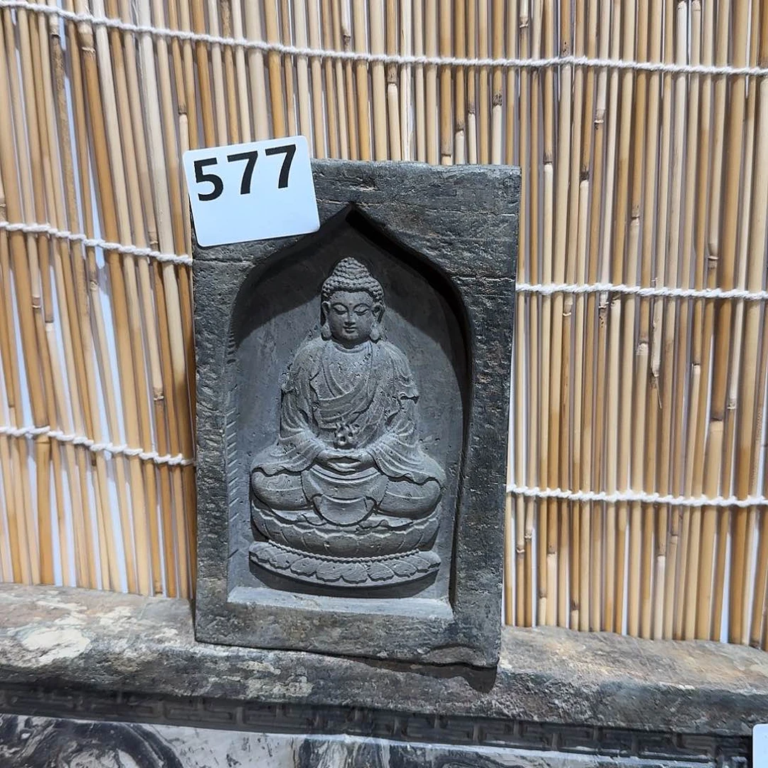 老砖后刻干泡茶台