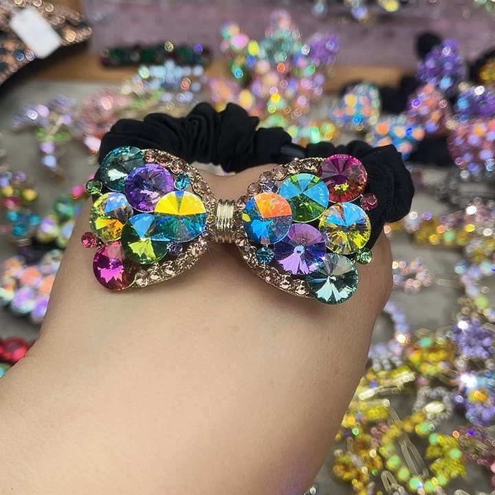 皮质铁合金彩色头绳