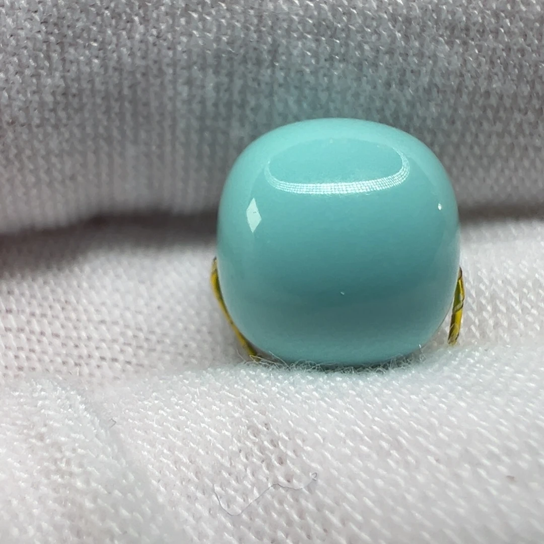 绿松石未镶嵌配饰9.3×8.7